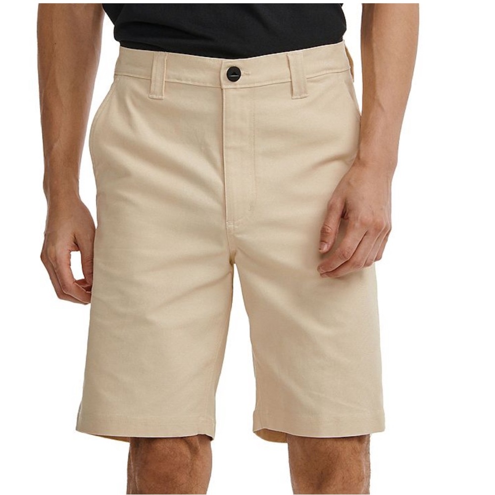 Caterpillar Men's Flat Front Chino Shorts in Khaki